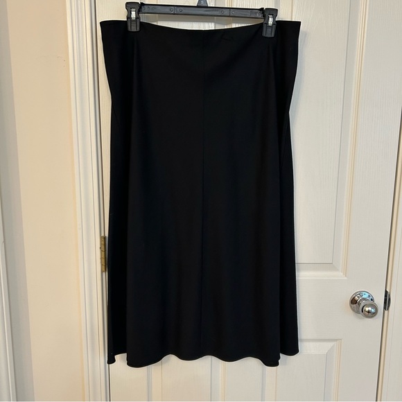 Vince Bias A-Line Skirt in Black Size 16 - Picture 8 of 10